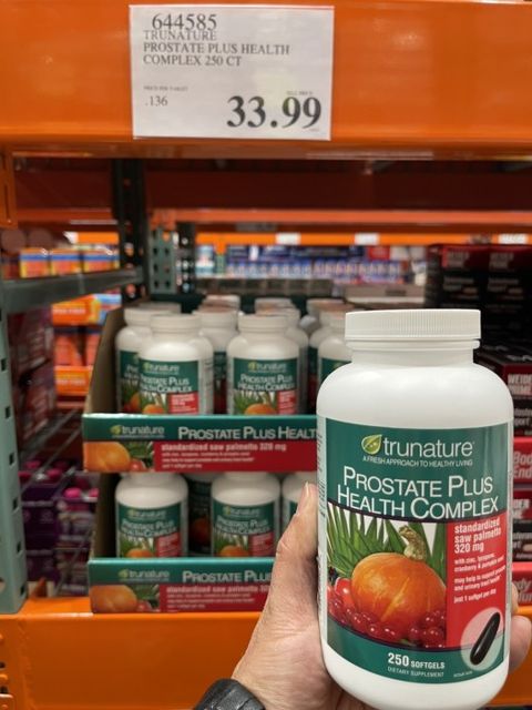 Viên uống hỗ trợ nam giới Trunature Prostate Health Complex 250V mẫu mới 1