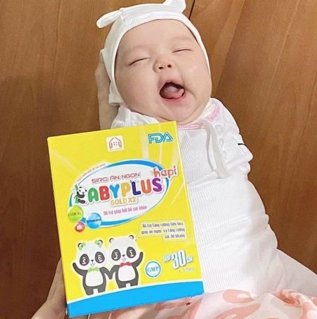 Siro Ăn Ngon Baby Plus Hỗ Trợ Ti&ecirc;u H&oacute;a Tốt Hộp 30 G&oacute;i 2