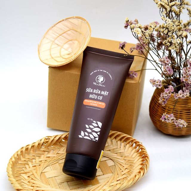 Sữa Rửa Mặt Hữu Cơ Hỗ Trợ Ngăn Ngừa Mụn, Sáng Da Wonmom 70g 4