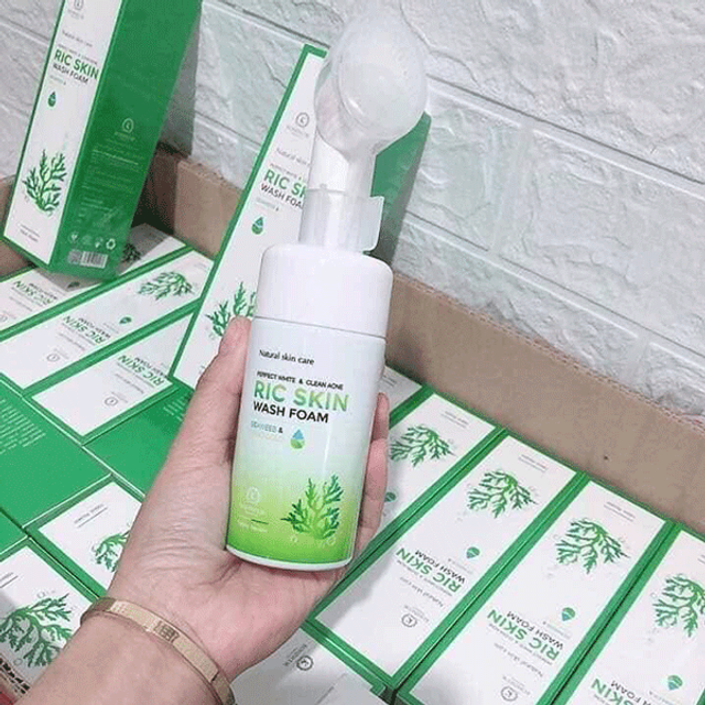 Sữa Rửa Mặt Ric Skin Wash Foam Giúp Cân Bằng Độ Ẩm Cho Da 2