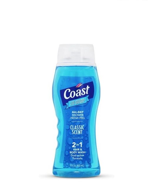 Sữa tắm coast nam 2in1 classic scent 532ml pacific force 1