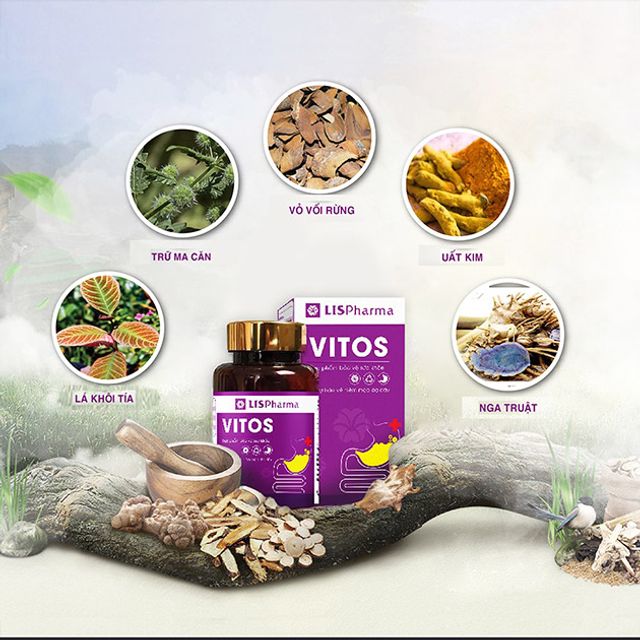 Vi&ecirc;n uống Vitos hỗ trợ dạ d&agrave;y hộp 100gr 2