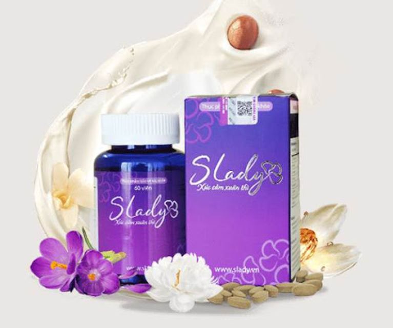 Viên Uống SLady Hỗ Trợ Cân Bằng Nội Tiết Tố Hộp 60 Viên 2
