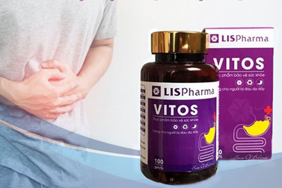 Vi&ecirc;n uống Vitos hỗ trợ dạ d&agrave;y hộp 100gr 3