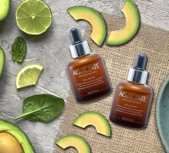 Tinh chất bơ Skinaz Aguacate Avocado Oil 99,6% của Hàn Quốc 2
