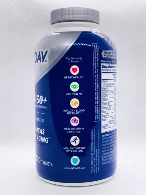 Vitamin One A Day Men tr&ecirc;n 50 tuổi 300 vi&ecirc;n của Mỹ mẫu 2024 2