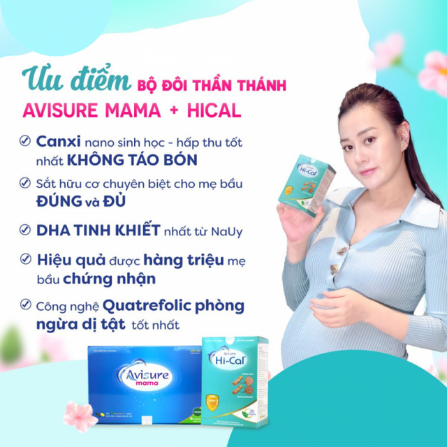 Combo bổ bầu Avisure mama, Avisure Hical-Đủ chất mẹ khỏe, con cao lớn 4