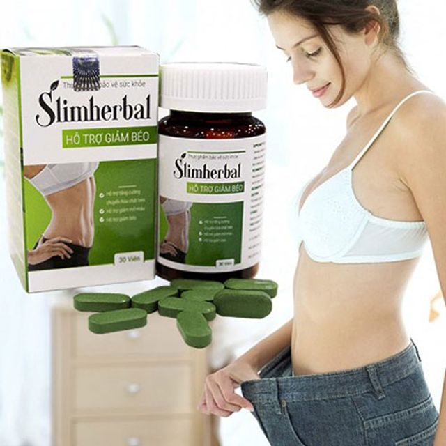Viên uống Slim Herbal giúp giảm cân hiệu quả Hộp 30 viên 2