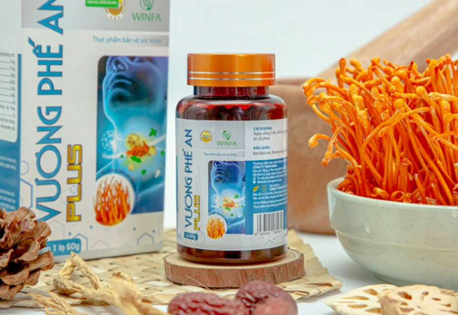 Vi&ecirc;n Uống Vương Phế An Plus Hỗ Trợ Giảm Vi&ecirc;m Phế Quản 2