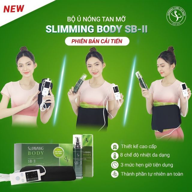 Bộ ủ n&oacute;ng tan mỡ Slimming Body SB-II phi&ecirc;n bản cải tiến 2
