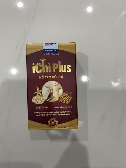 Viên uống Ichi Plus Hỗ Trợ Bổ Phế 1