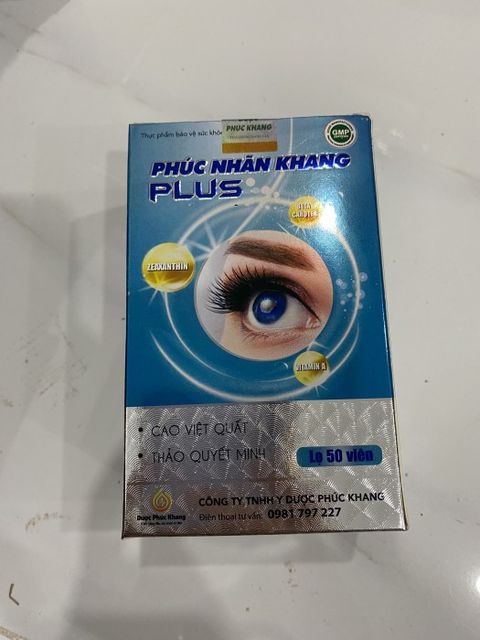 Phúc nhãn khang plus - Hỗ trợ bảo vệ mắt, giúp mắt sáng khỏe 1