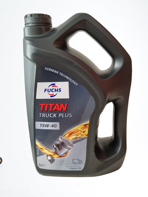 Dầu nhớt nhập khẩu fuchs titan truck plus 15W40 dung tích 4L 1