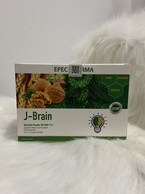 Cốm Trí Não J-Brain Cho Trẻ Hỗ Trợ Tăng Cường Tập Trung, Trí Nhớ 1