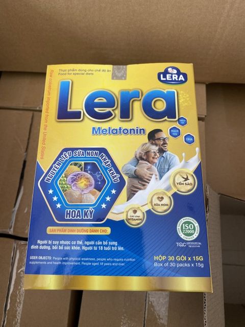 Lera Sữa Non Cao Cấp Giúp Cải Thiện Giấc Ngủ Hộp Giấy 450g 1
