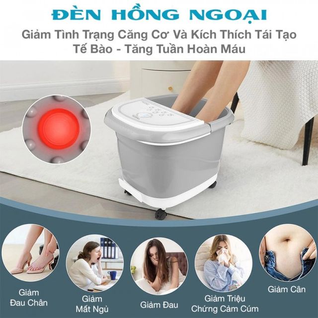 Bồn ng&acirc;m ch&acirc;n thải độc OKACHI JP-250 cao cấp 6
