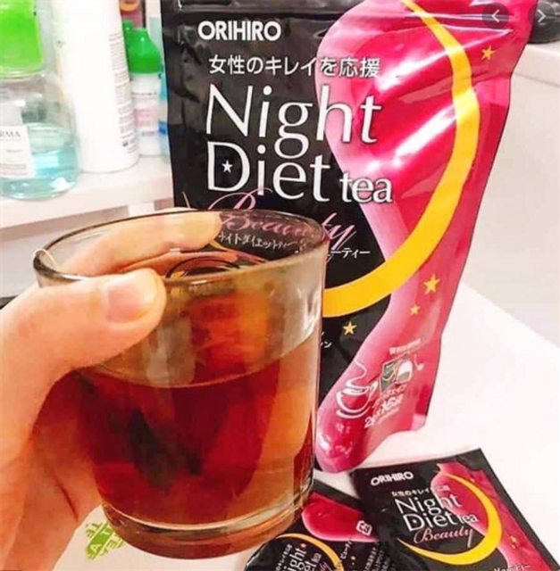 Tr&agrave; Giảm C&acirc;n Collagen Night Diet Tea