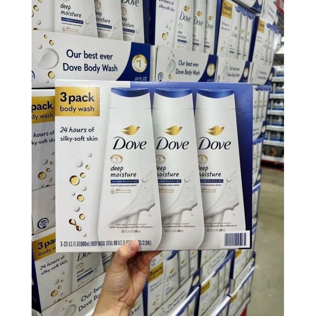 Sữa Tắm Dove Deep Moisture Liquid 680ml