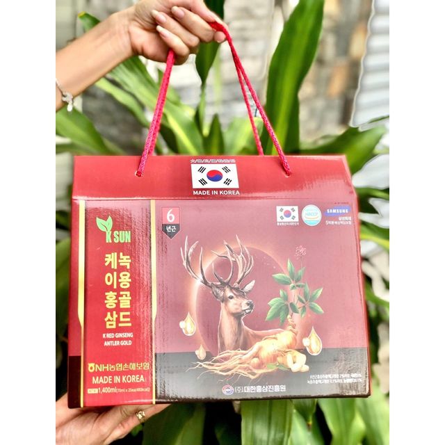 Nước hồng s&acirc;m nhung hươu
