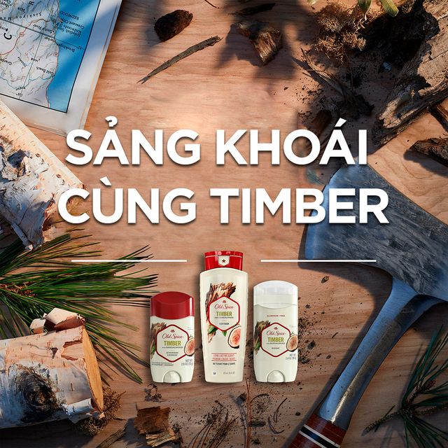 S&aacute;p Khử M&ugrave;i Old Spice Timber 73g