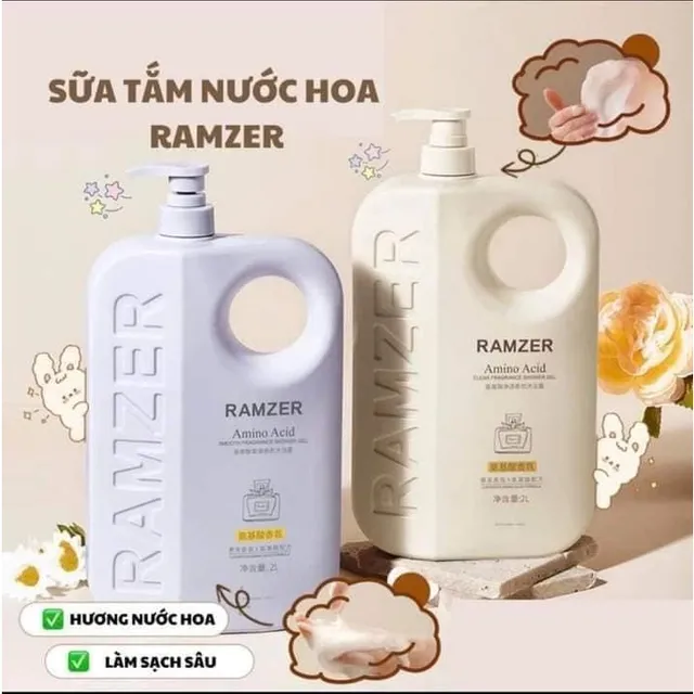 Lợi &iacute;ch Sữa tắm Hương Nước hoa Ramzer