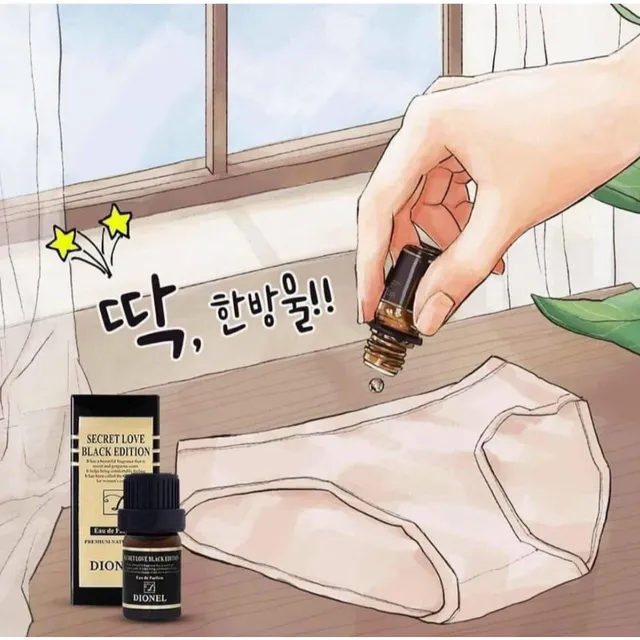 Thiết kế sang trọng Nước Hoa Dionel Secret Love Black Edition 5ml