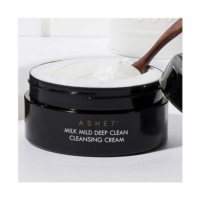 Kem tẩy trang Ashe7 Milk Mild Deep Clean Cleansing Cream 150g