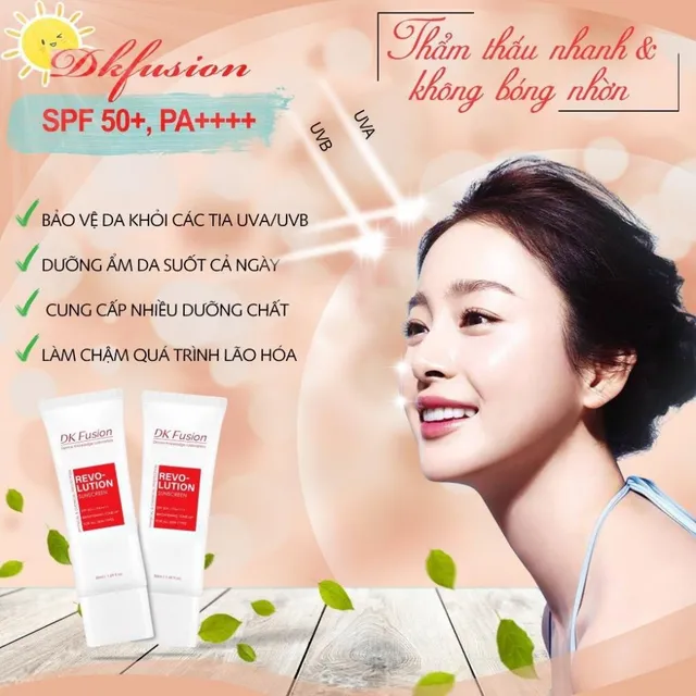 Kem Chống Nắng DK Fusion GC H&agrave;n Quốc Tu&yacute;p - 50ml