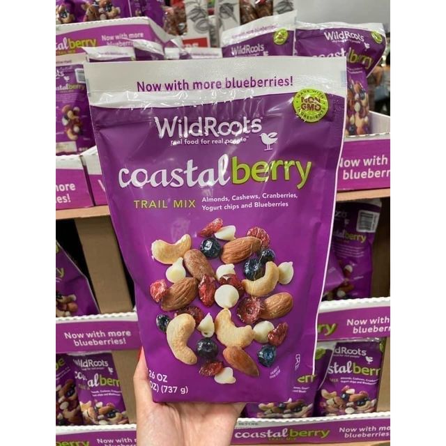 Hạt hỗn hợp WildRoots Coastal Berry Trail Mix 737g