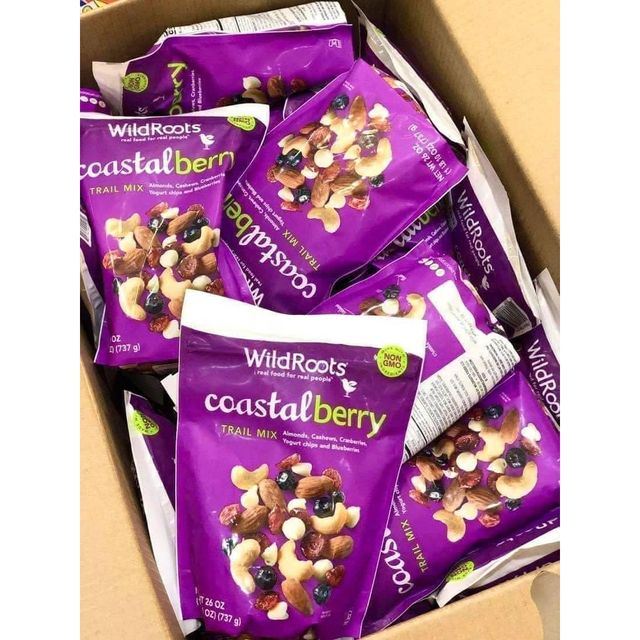 Hạt hỗn hợp WildRoots Coastal Berry Trail Mix 737g