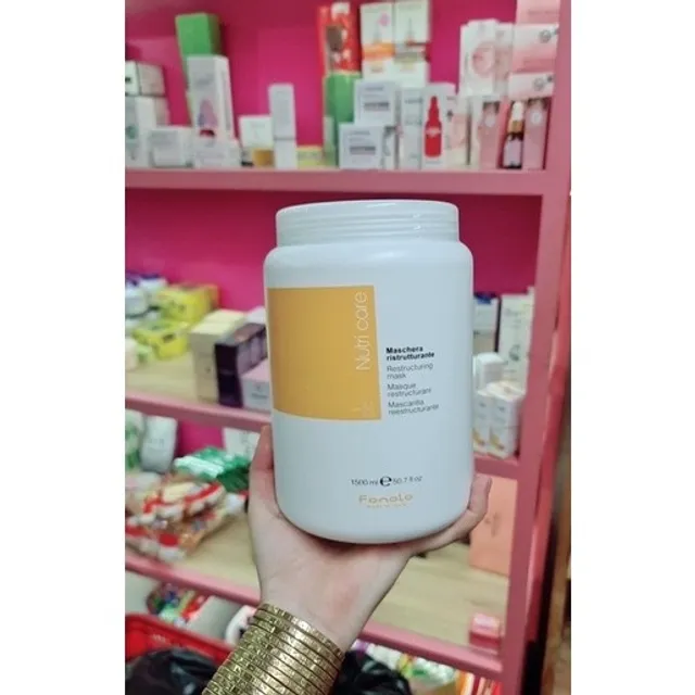 Hấp Dầu T&oacute;c Fanola Nutri Care 1500ml (V&agrave;ng) - Hướng dẫn sử dụng