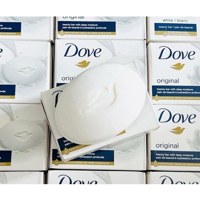 Lốc 16 Cục X&agrave; B&ocirc;ng Dove Original 106G X 16 (Xanh Dương)