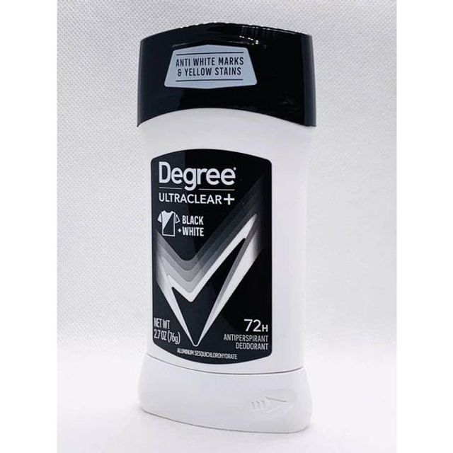 Lăn s&aacute;p khử m&ugrave;i Degree Men Motionsense Ultra Clear Black White