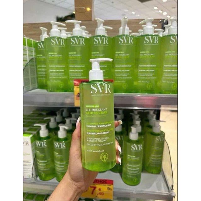 Sữa rửa mặt SVR cho da dầu mụn