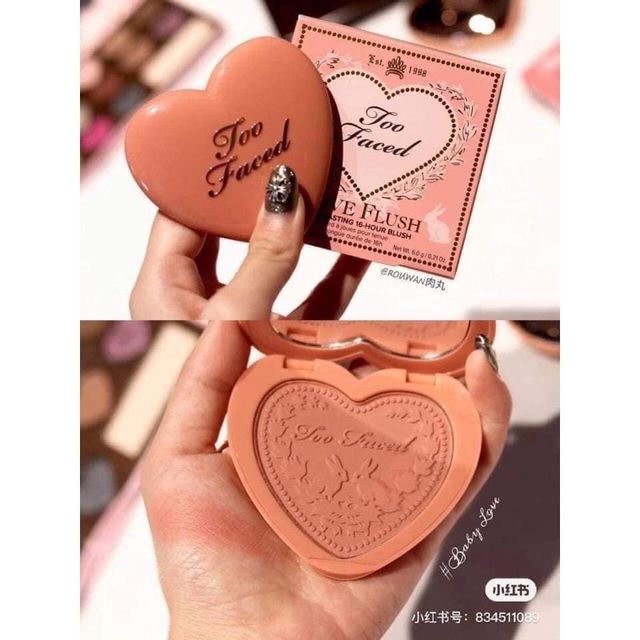 M&aacute; Hồng Too Faced Love Flush Water Colour Blush - Baby Loveu