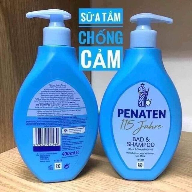 Sữa tắm chống cảm Penaten - 400ml