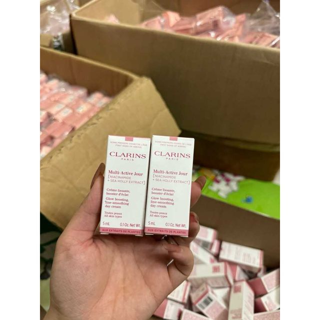 Kem chống nắng Clarins Multi-Active Jour 5ml - H&igrave;nh ảnh 3
