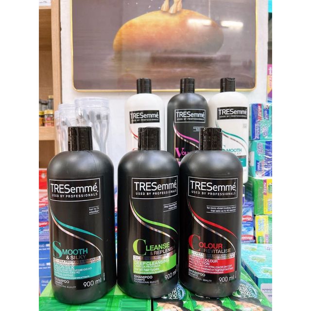 Dầu gội - xả Tresemme 900ml cho t&oacute;c su&ocirc;n mượt