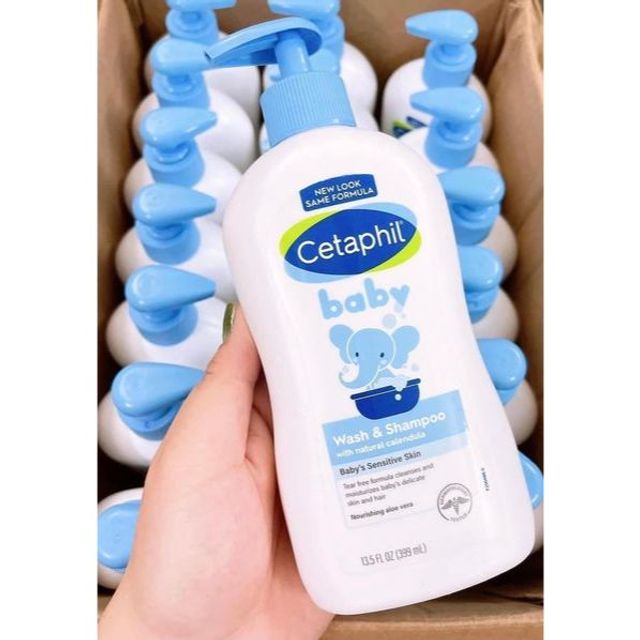 Sữa Tắm Gội Cetaphil Baby Gentle Wash & Shampoo - 399ml