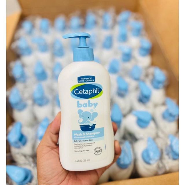 Sữa Tắm Gội Cetaphil Baby Gentle Wash & Shampoo - 399ml