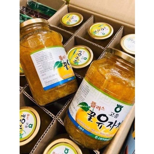 Tr&agrave; chanh - gừng mật ong H&Agrave;N QUỐC