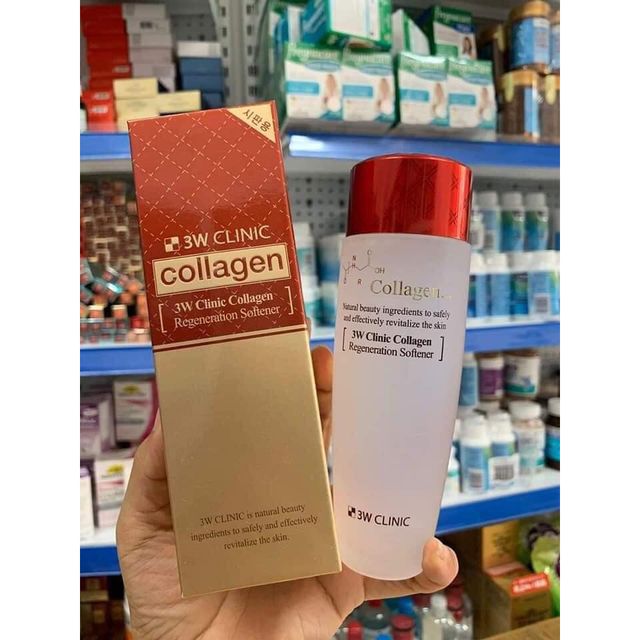 Nước hoa hồng 3W Clinic Collagen Softener Toner - 150ml