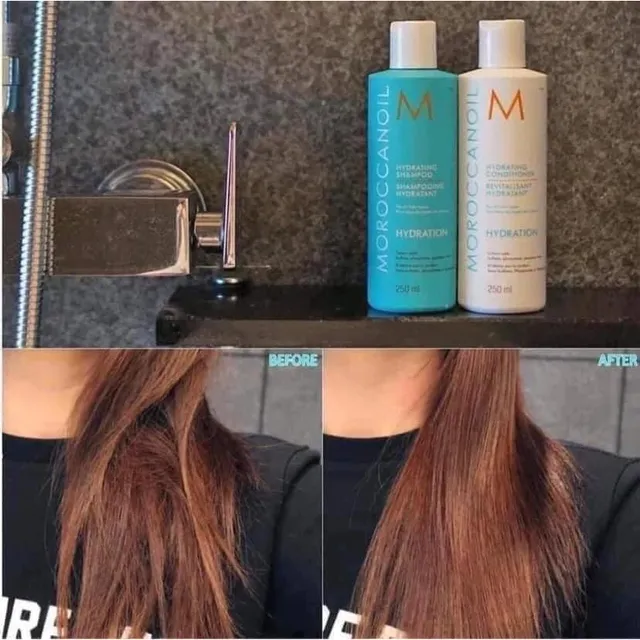 Set gội xả Moroccanoil H&agrave;ng sephora- us