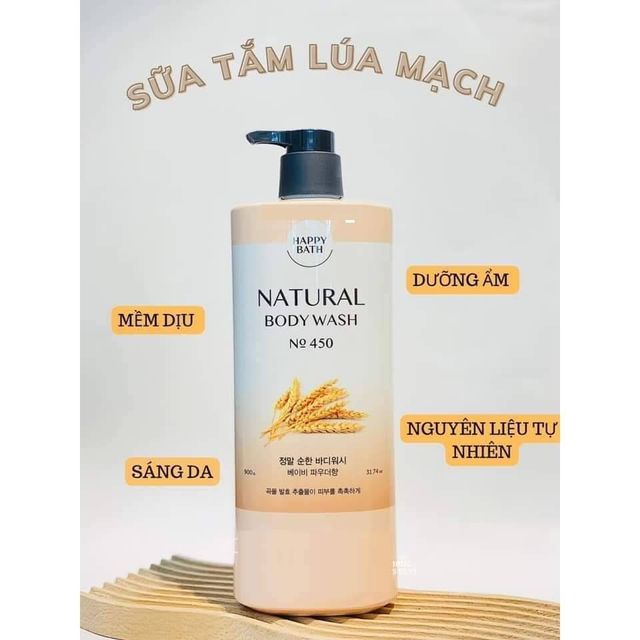 Sữa tắm Happy Bath Natural