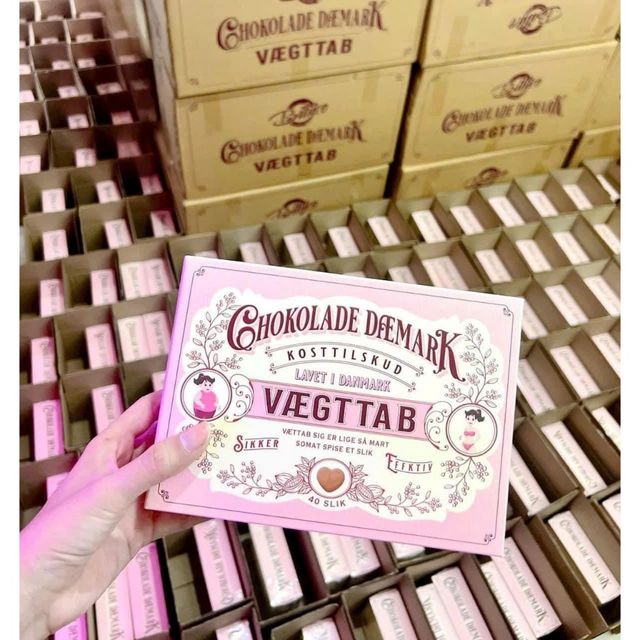 Kẹo Socola Giảm C&acirc;n Đan Mạch Chokolade Daemark