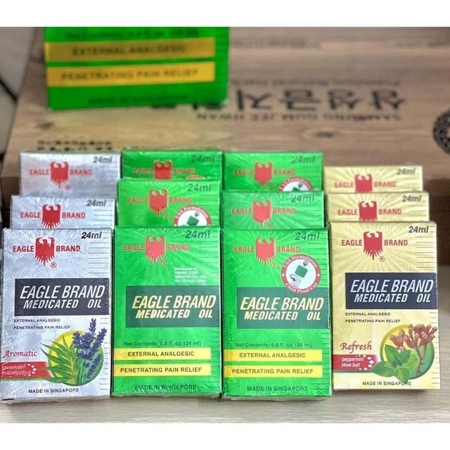 Dầu Gi&oacute; Eagle Brand Medicated Oil - 24ml