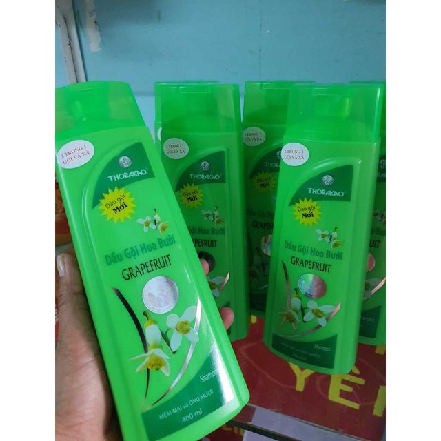 Dầu Gội V&agrave; Xả Hoa Bưởi Thorakao 400ml