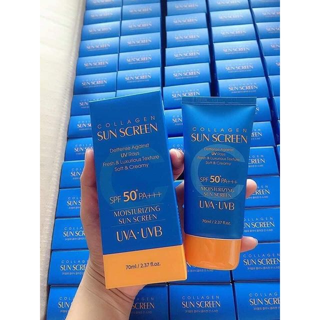 Kem chống nắng 3W Collagen