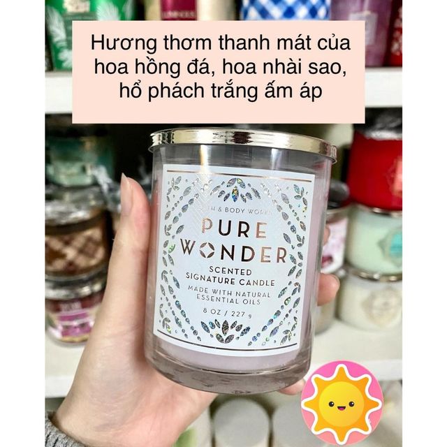 Nến Thơm Bath & Body Works Hương Thơm Độc Đ&aacute;o