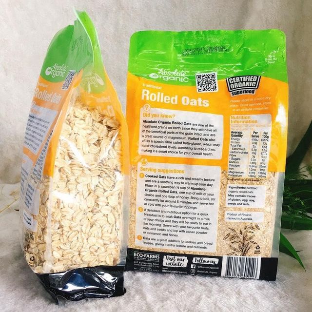 Yến Mạch Hữu Cơ Absolute Organic Rolled Oats